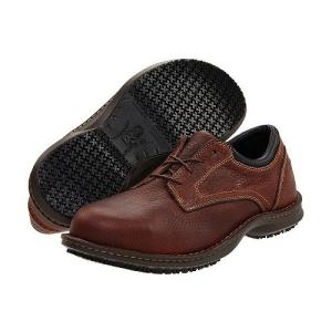 Timberland PRO ティンバーランド メンズ 男性用 シューズ 靴 オックスフォード 紳士靴 通勤靴 Gladstone ESD Steel-Toe - Brown｜ilovela