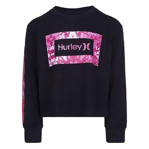 Hurley Kids ハーレー 女の子用 ファッション 子供服 Tシャツ French Terry...