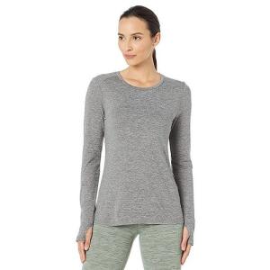 SKECHERS スケッチャーズ レディース 女性用 ファッション アクティブシャツ Godri Swift Long Sleeve - Charcoal