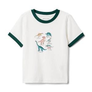 Janie and Jack 男の子用 ファッション 子供服 Tシャツ Dino Graphic T...