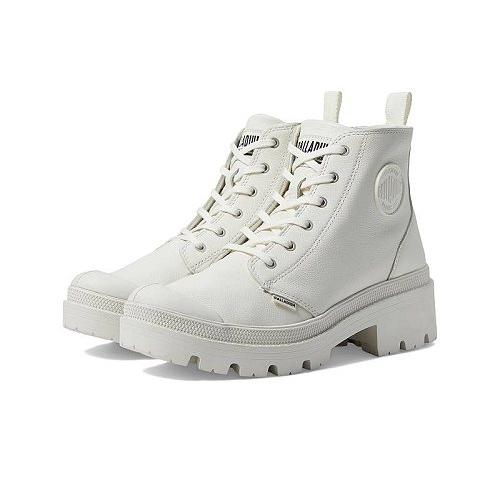 Palladium レディース シューズ ブーツ レースアップ Pallabase Leather ...