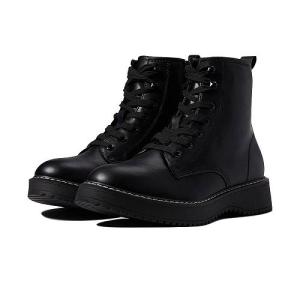 Madden Girl マッデンガール レディース 女性用 シューズ 靴 ブーツ レースアップ 編み上げ Kickerr - Black Paris｜ilovela