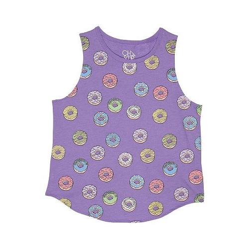 Chaser Kids 女の子用 ファッション 子供服 タンクトップ Donut Bliss Vin...