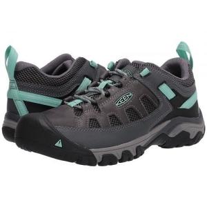 Keen キーン レディース 女性用 シューズ 靴 ブーツ ハイキング トレッキング Targhee Vent - Steel Grey/Ocean Wave｜ilovela