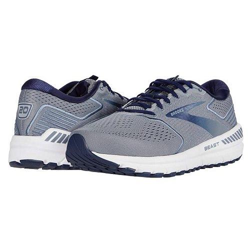 Brooks メンズ シューズ スニーカー Beast &apos;20 - Blue/Grey/Peacoa...