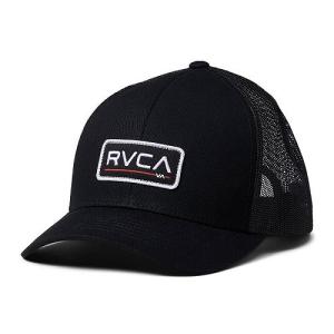 RVCA ルーカ メンズ 男性用 ファッション雑貨 小物 帽子 Ticket Trucker III - Black/Black｜ilovela