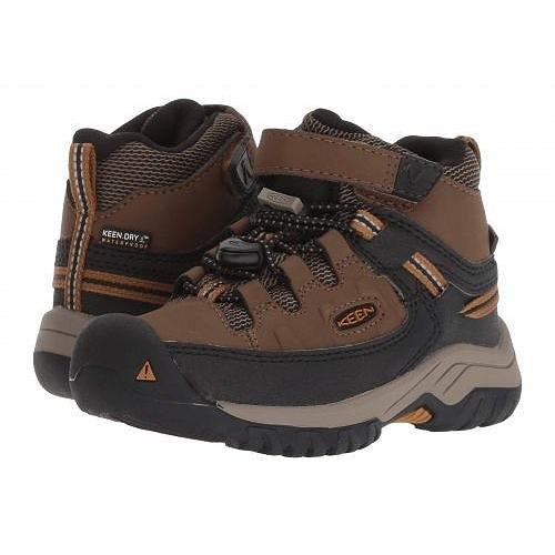 Keen Kids キーン 男の子用 キッズシューズ 子供靴 ハイキングブーツ Targhee Mi...