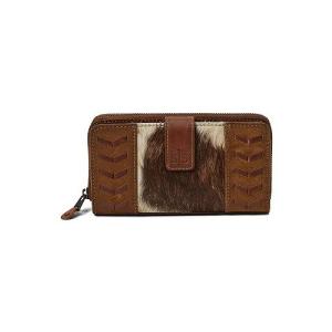 STS Ranchwear レディース 女性用 バッグ 鞄 ハンドバッグ クラッチ Cowhide Saddle Tramp Chelsea Wallet - Brown Suede/Cowhide｜ilovela