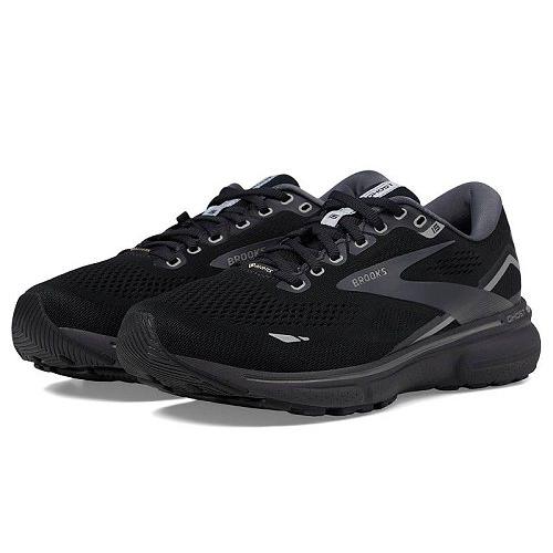 Brooks メンズ シューズ スニーカー Ghost 15 GTX(R) - Black/Blac...