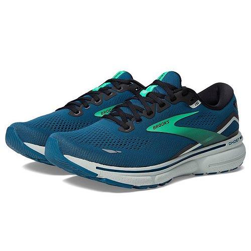 Brooks メンズ シューズ スニーカー Ghost 15 - Moroccan Blue/Bla...