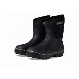 Bogs ボグス レディース 女性用 シューズ 靴 ブーツ レインブーツ Classic II Mid - Black｜ilovela