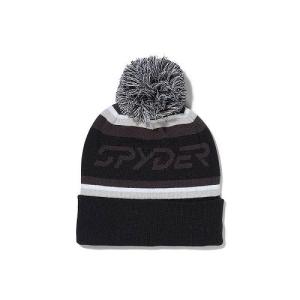 Spyder スパイダー メンズ 男性用 ファッション雑貨 小物 帽子 ビーニー ニット帽 Icebox Hat - Black｜ilovela