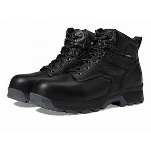 Timberland PRO ティンバーランド レディース 女性用 シューズ 靴 ブーツ ワークブーツ TITAN EV 6" Composite Safety Toe Waterproof - Black｜ilovela