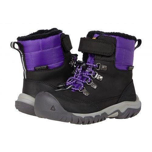 Keen Kids キーン 女の子用 キッズシューズ ブーツ スノーブーツ Greta Boot W...