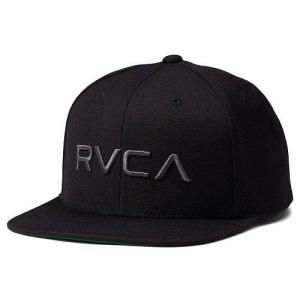 RVCA ルーカ メンズ 男性用 ファッション雑貨 小物 帽子 野球帽 キャップ Rvca Twill Snapback Ii - Black/Charcoal｜ilovela