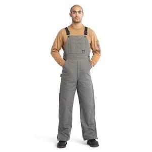 Timberland PRO ティンバーランド メンズ 男性用 ファッション パンツ ズボン Gritman Original Fit Insulated Bib Overalls - Pewter｜ilovela