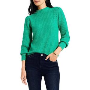 NIC+ZOE ニックアンドゾー レディース 女性用 ファッション セーター Waffle Stitch Sweater - Fern｜ilovela