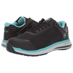 Timberland PRO ティンバーランド レディース 女性用 シューズ 靴 スニーカー 運動靴 Drivetrain Composite Safety Toe - Black/Blue｜ilovela
