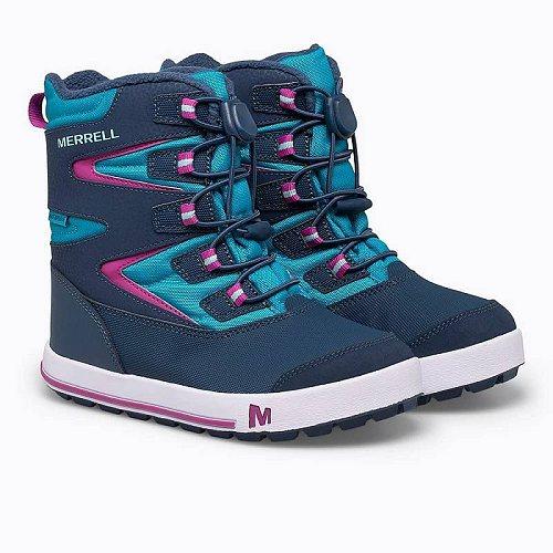 Merrell Kids メレル 女の子用 キッズシューズ 子供靴 ブーツ スノーブーツ Snow ...