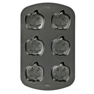 ケーキ用型 （焼き型）Pan Baking Mold 6 Cavity: Jack-O-Latter...