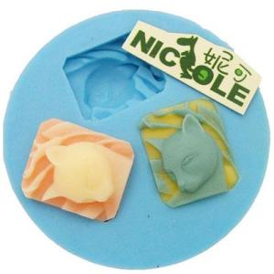 せっけん用モールド（型） シリコンモールド : キャット