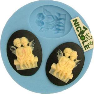せっけん用モールド（型） シリコンモールド : トゥー　エンジェル