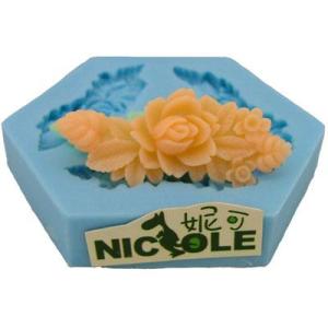 せっけん用モールド（型） シリコンモールド : フラワー 9