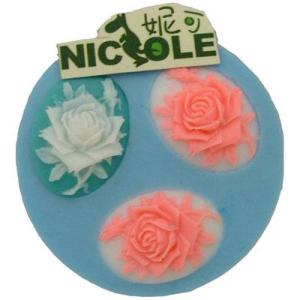 せっけん用モールド（型） シリコンモールド : フラワー 11