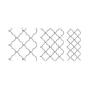 キルティングテンプレート（キルティング図案）Overall Design 07