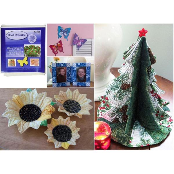 Bosal : 熱成形 接着芯・芯地(まがるシート)　芯地(接着剤無)/ 1シート