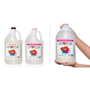 ArtResin エポキシ樹脂 レジン 透明 クリア 2 gallon ( 7.56 liter )