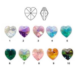 スワロフスキー #6202 ハート 14mm /1個の詳細画像1