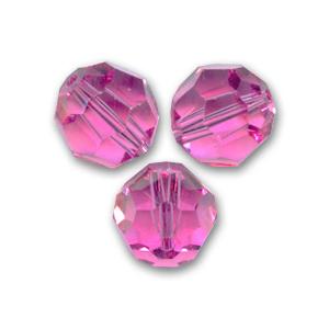 SWAROVSKI（スワロフスキー） #5000 ラウンド 10mm ローズ /6個 : アイ 