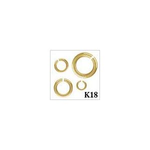 ゴールドK18 丸カン 線径0.4mm 外径3....の商品画像