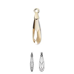 SWAROVSKI（スワロフスキー） 6533 (キャップ付きレインドロップ