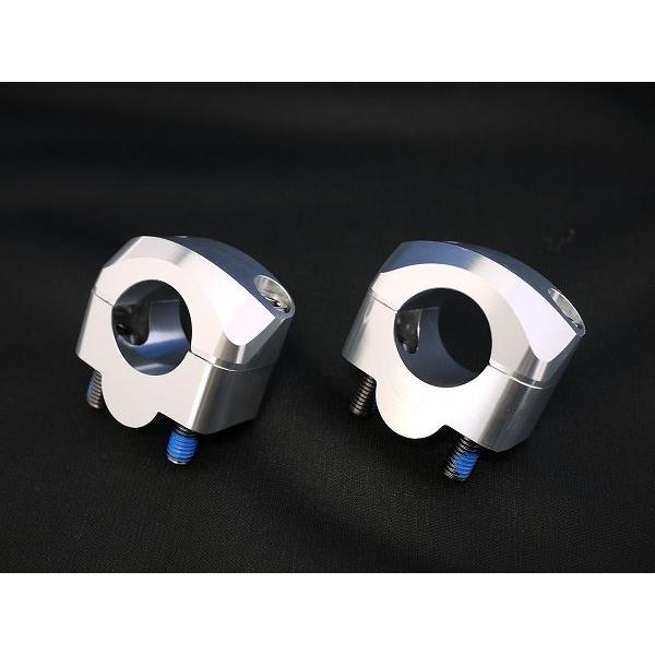 テーパーハンドルクランプキット サイズ変換ハンドルポスト シルバー　22.2mm→28.6mm XR...