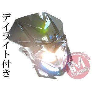 ストリートエッジヘッドライト ブラック 汎用品 LEDデイラ...