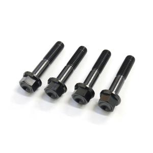 ゼファーχ 97-02用64チタン製フロントキャリパーマウントボルト4本