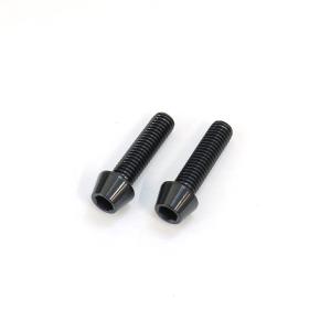 ZRX400用64チタン製トップブリッジクランプボルト2本セット ステム