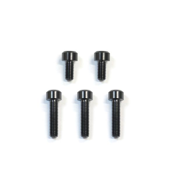 ヤマハ5穴用64チタン製タンクキャップボルト ブラック XJR400 FZ6/FAZER MT-03...