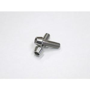 64チタンボルト テーパーキャップ M6×20mm P1.0 2本セット