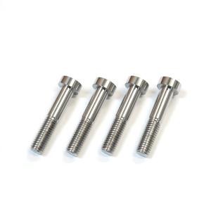 アルミ削り出しトップブリッジ　チタンボルト　超軽量 64チタン合金製キャリパーブリッジボルト M8x35mm 4本セット ブレンボ