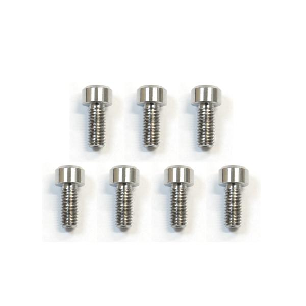 カワサキ7穴用64チタン製タンクキャップボルト ナチュラル バリオス ゼファー400/χ ZRX40...