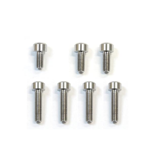 スズキ7穴用64チタン製タンクキャップボルト ナチュラル イナズマ400 GSX1300Rハヤブサ ...