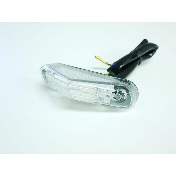 ミニLEDテールランプ クリアレンズ バイク用 ナンバー灯付き