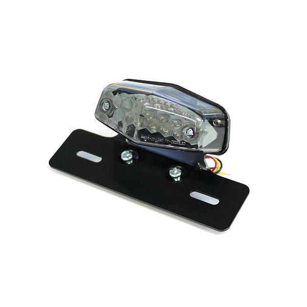 LEDルーカステールランプ スモークレンズ バイク用