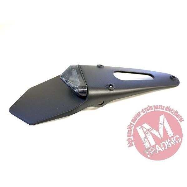 LEDエンデューロテールナンバー灯付き スモークレンズ バイク用 ビューエル トライアンフ ドゥカテ...