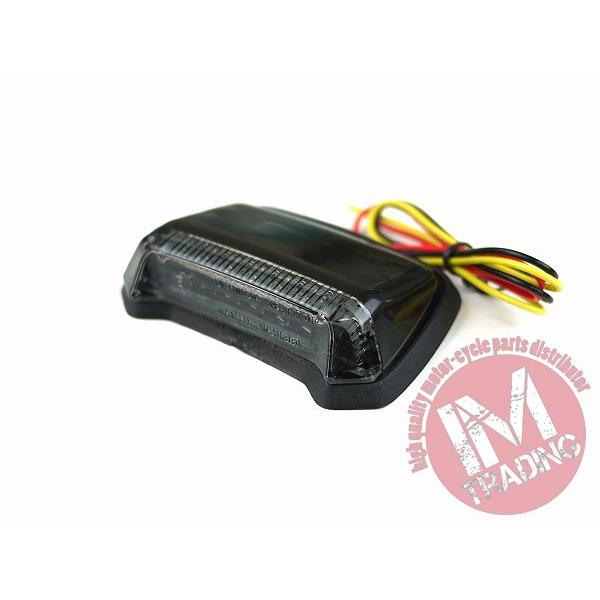 LEDフェンダーマウントテールランプ スモークレンズ バイク用 ゆうパケット対応 マグナ50 250...