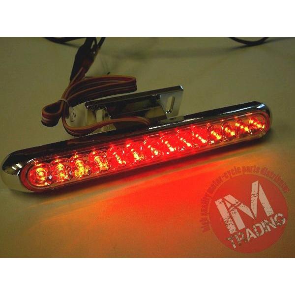 LEDウインカー一体型テールランプ ステー付き バイク用 スポーツスター　ダイナ　ソフテイル　XL ...