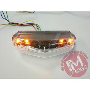 ZRX1100/1200用 LEDテールランプ スモークレンズ Eマーク付きポン付け
